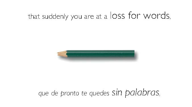 My pencil - Mi lápiz