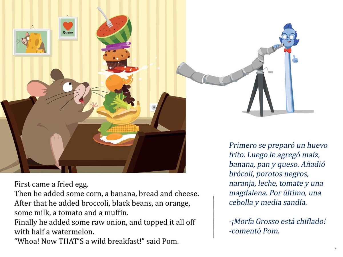 Pim, Pam, Pom and Mucho Mouse / Pim, Pam, Pom y el ratón Morfa Grosso