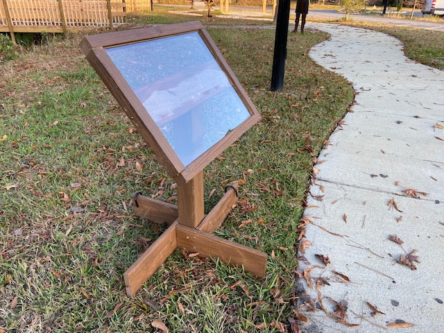 Treated Wood Displays