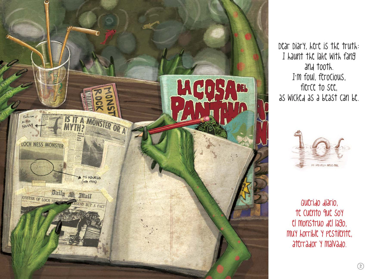 Diary of a monster / Diario de un monstruo