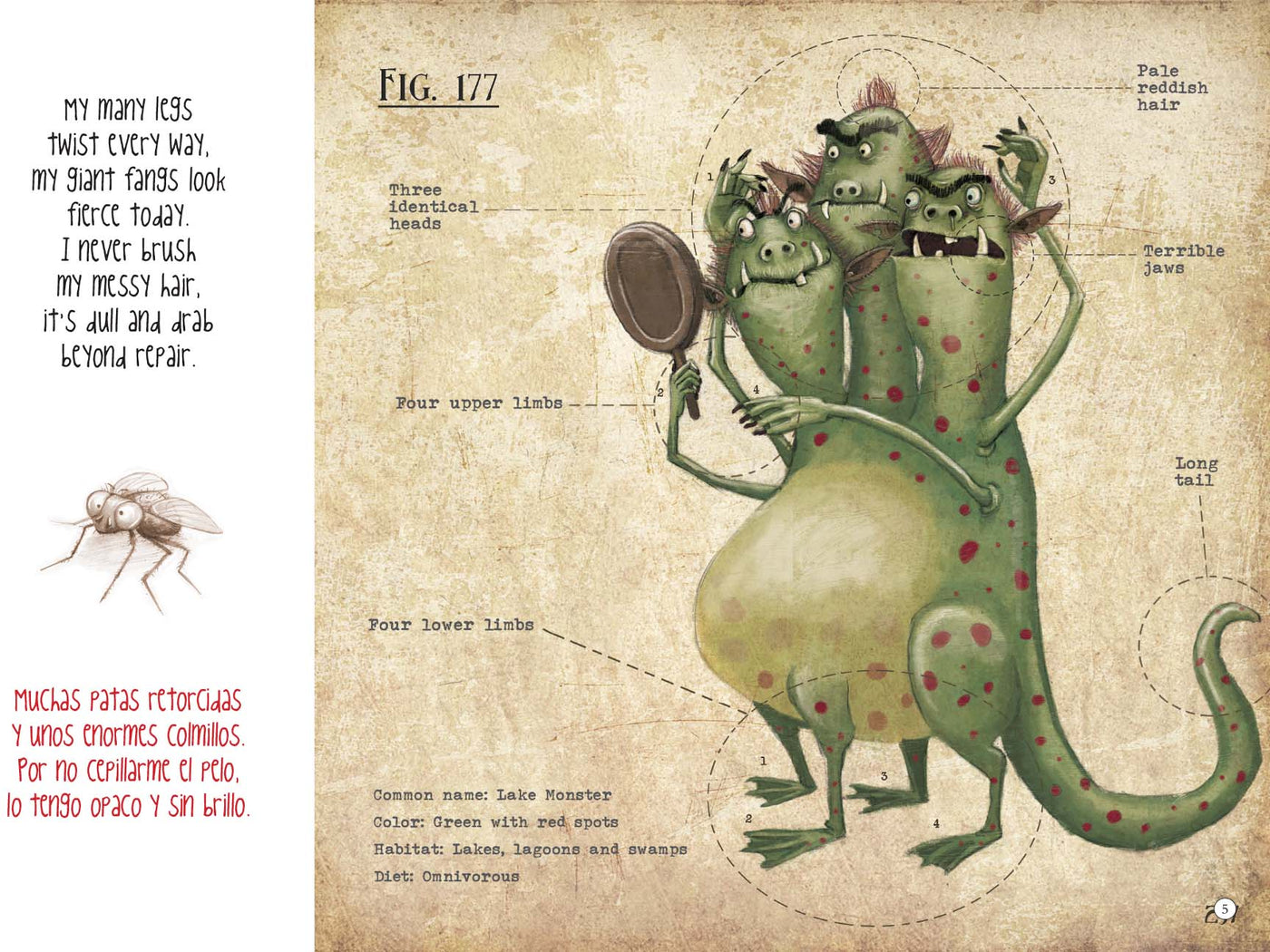Diary of a monster / Diario de un monstruo