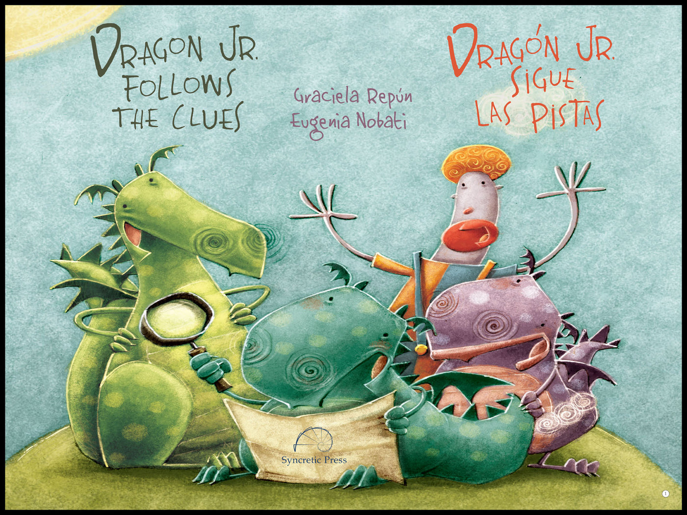 Dragon Jr. follows the clues / Dragón Jr. sigue las pistas