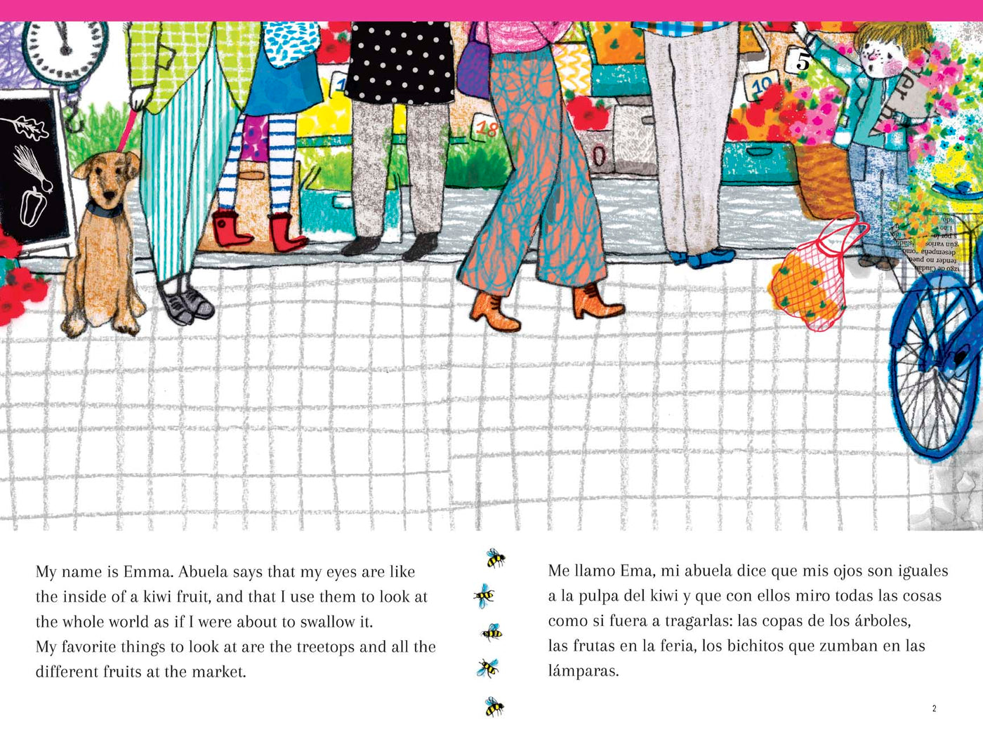Emma and the bees / Ema y las abejas