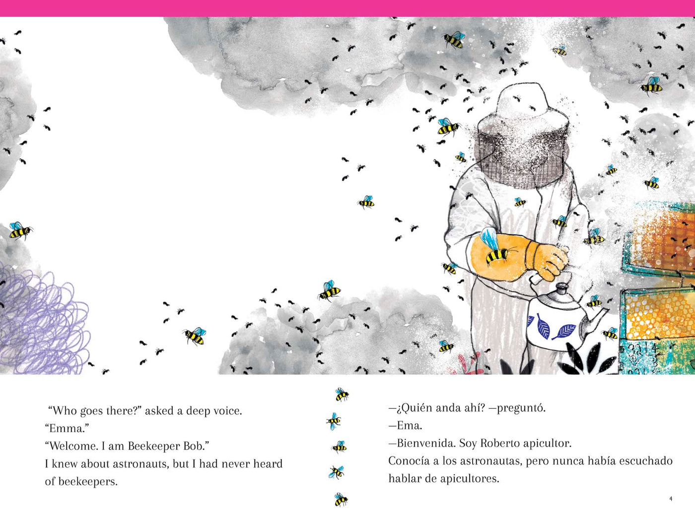 Emma and the bees / Ema y las abejas