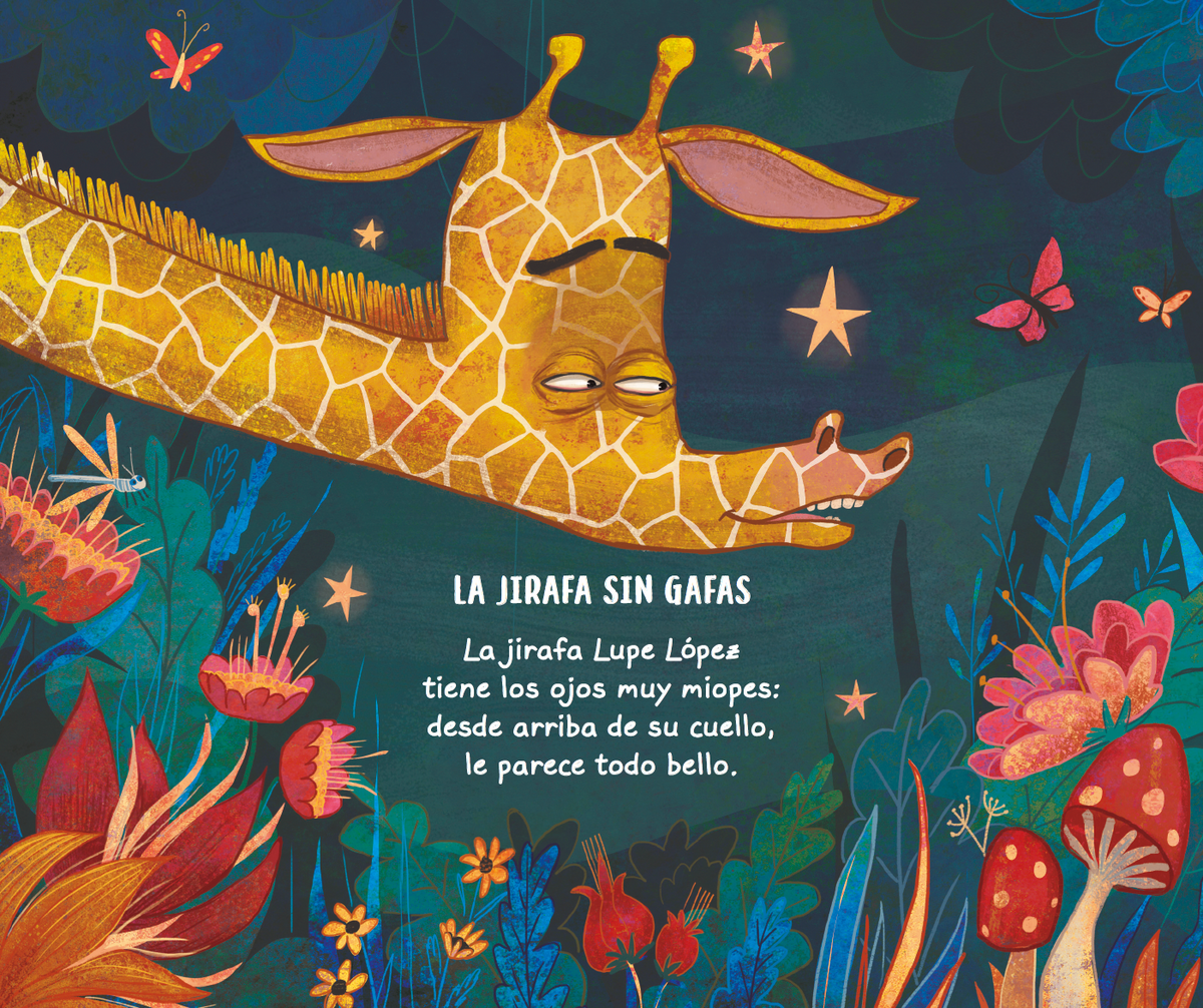 La jirafa sin gafas