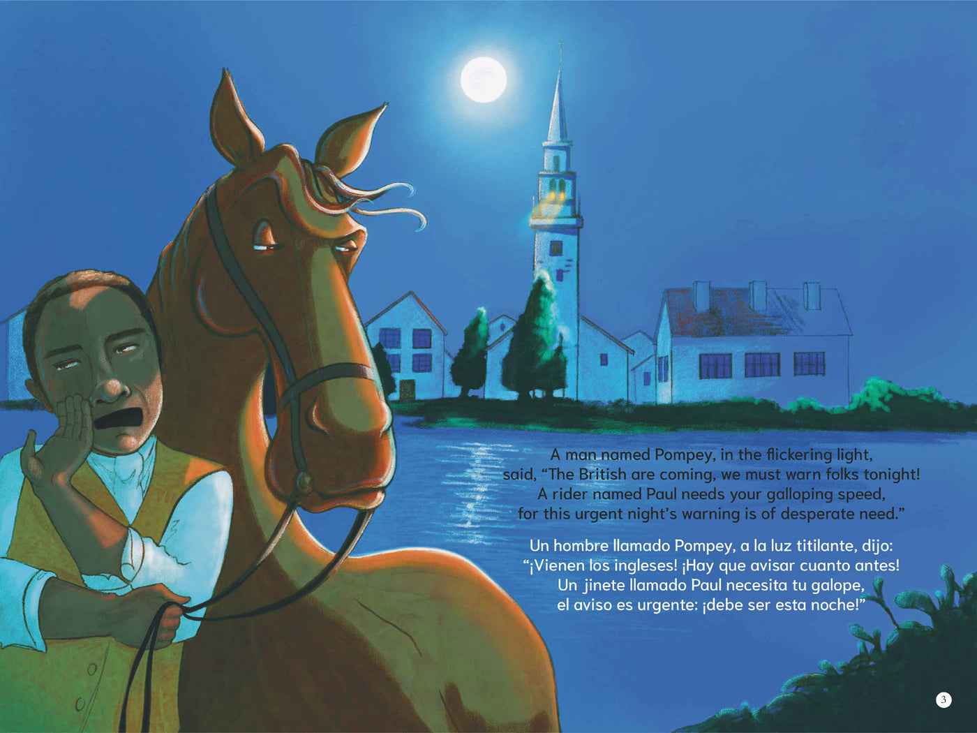 The Midnight Ride. Paul Revere and the quiet heroes / La Cabalgata de Medianoche. Paul Revere y los héroes silenciosos