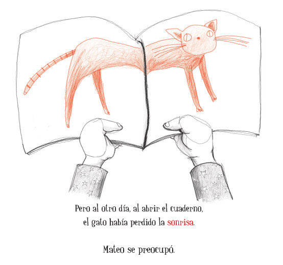 MATEO Y SU GATO ROJO