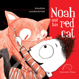 Noah and his red cat